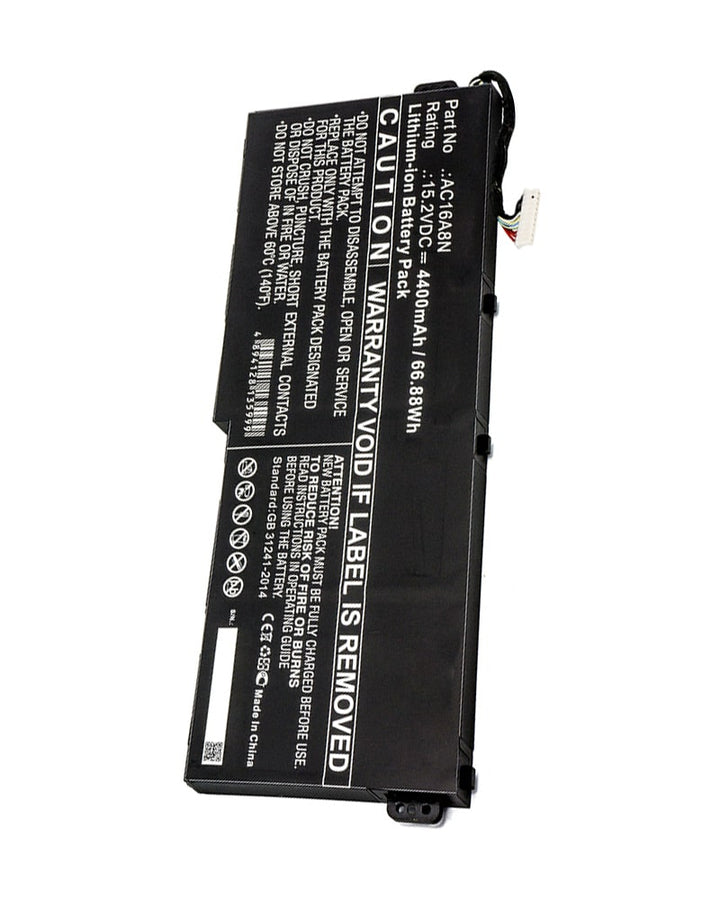 Acer AC16A8N Aspire V17 Nitro Battery 4400mAh