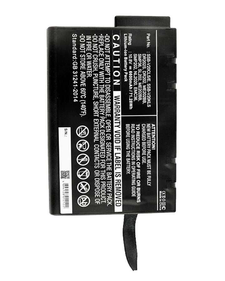 Clevo DR202 GETAC S400 Battery 6600mAh - 3