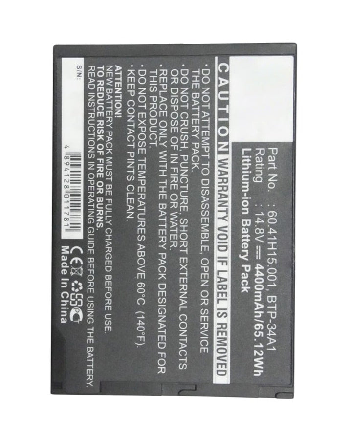 Acer 60.41H15.001 BTP-34A1 Battery 4400mAh - 3