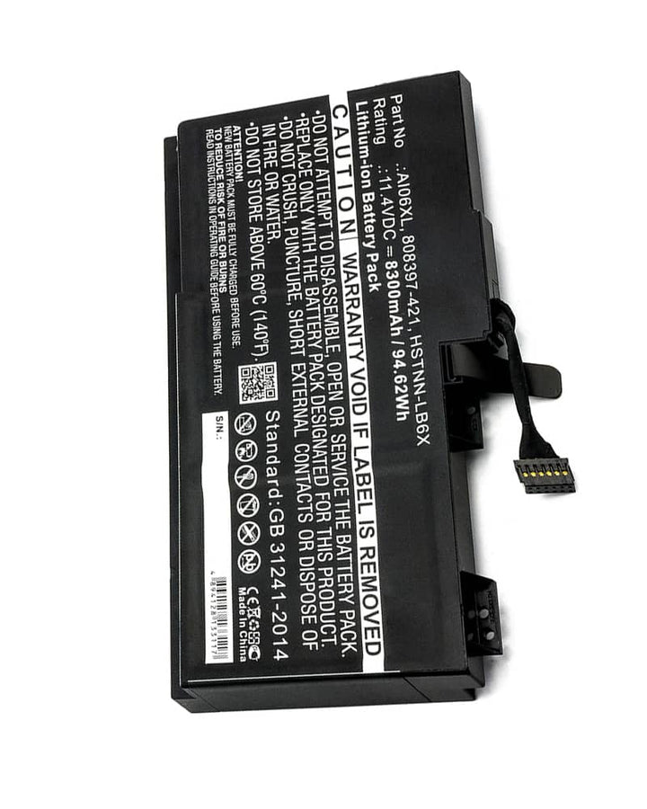 HP ZBook 17 G3 V1Q00UT Battery - 2