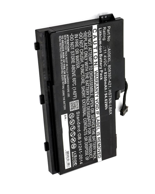 HP ZBook 17 G3 V1Q08UT Battery