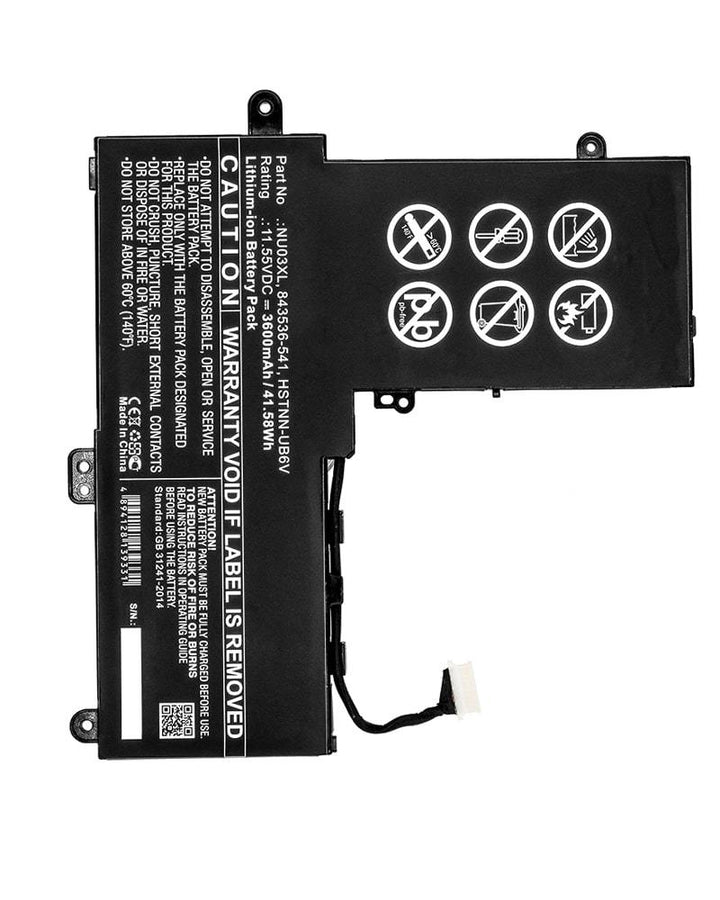 HP TPN-W117 Battery - 6