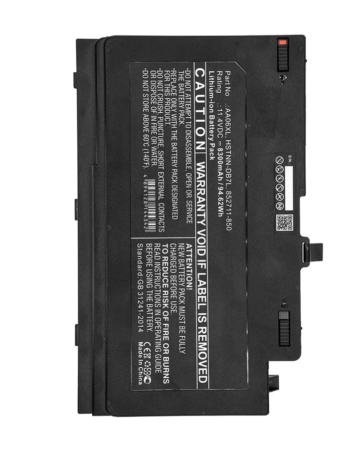 HP 852711-850 17 G3 Mobile Workstation Battery 8300mAh - 3