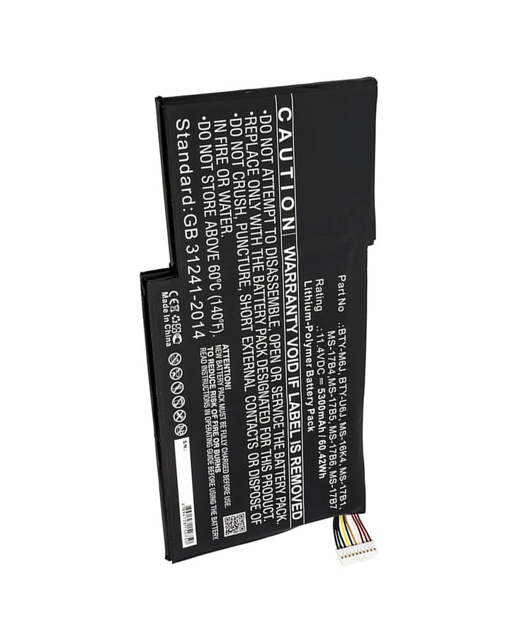 MSI GS63 7RD Stealth GS63 Stealth 8RE Battery 5300mAh