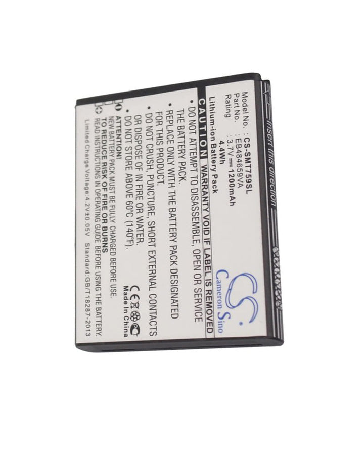Samsung Ancora Conquer 4G EB484659VA Battery 1200mAh - 2