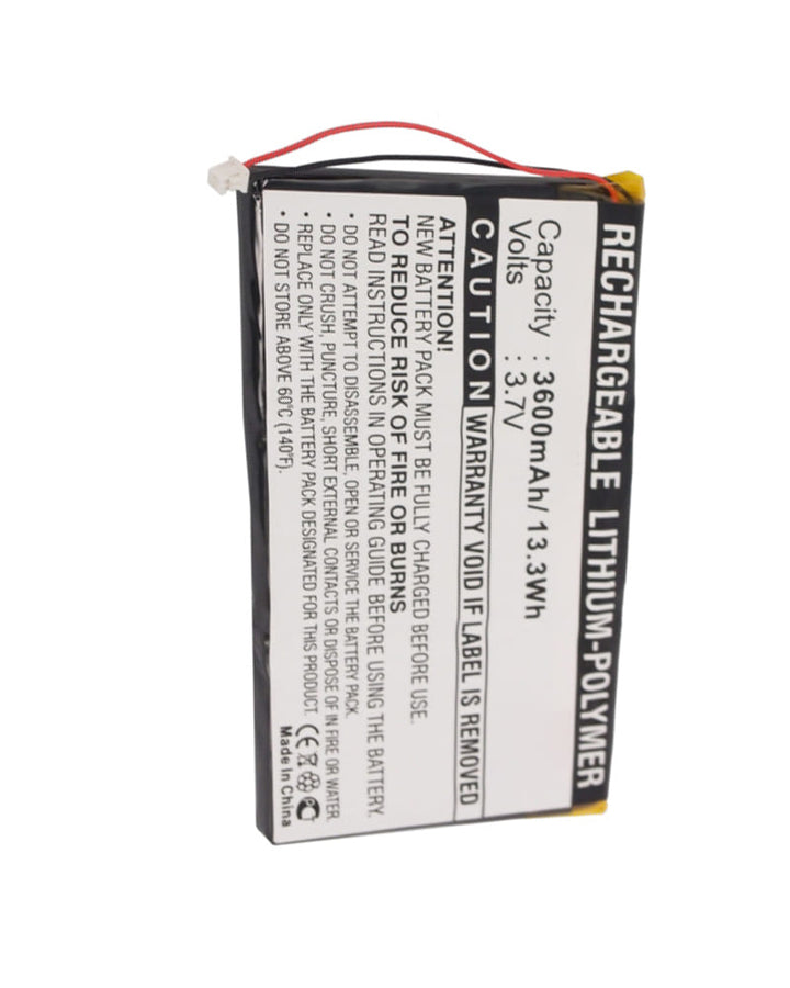 Cowon PMP A2 20GB PMP A2 30GB Battery 3600mAh