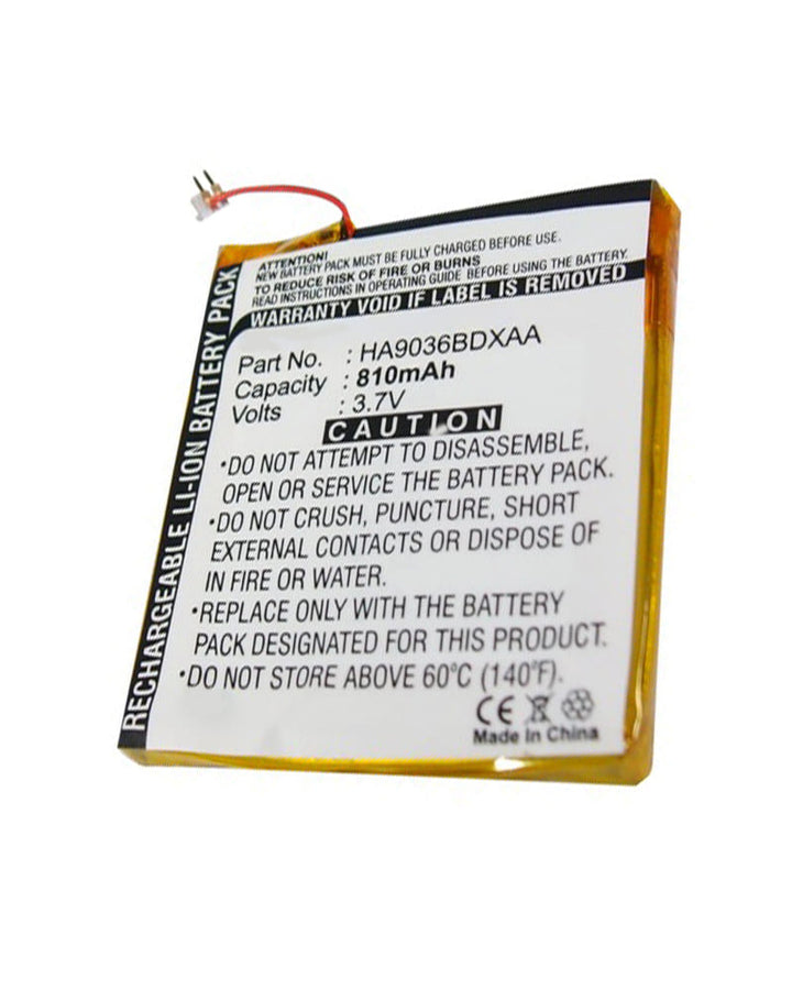 Samsung HA9036BDXAA YP-CP3AB/XSH (4G) Battery 810mAh