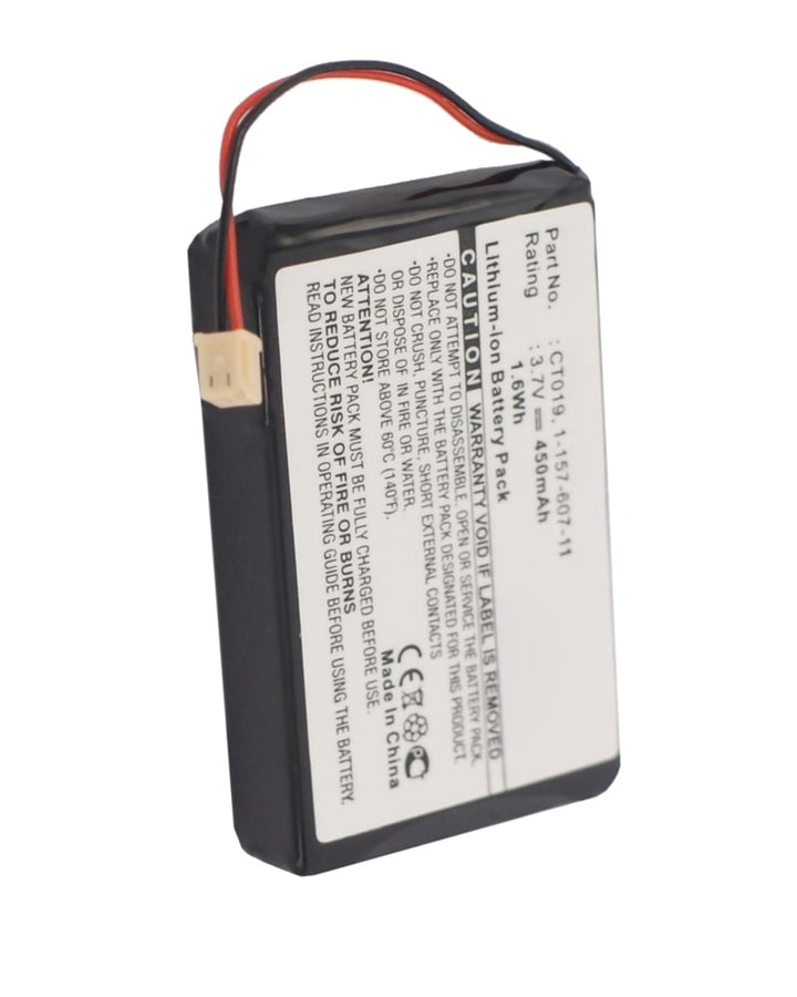 Sony 1-157-607-11 CT019 NW-A1000 Battery 450mAh - 2
