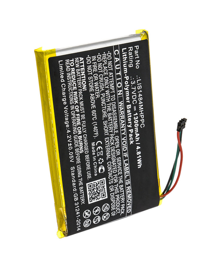 Sony LIS1484MHPPC NWZ-Z1050 NWZ-Z1050N Battery 1300mAh