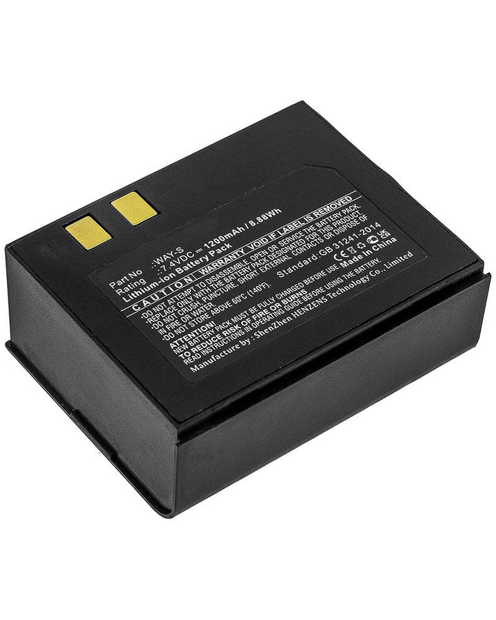 Way Systems MTT 1510 Printer WAY-S Battery 1200mAh