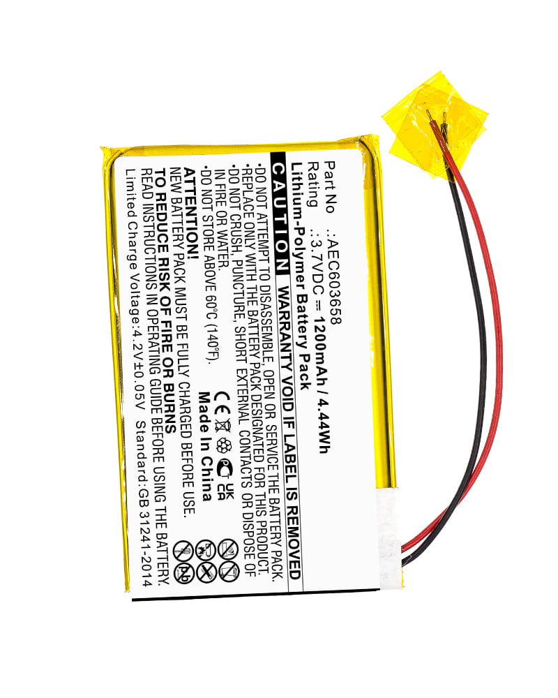 NextBatteries AEC603658 Battery