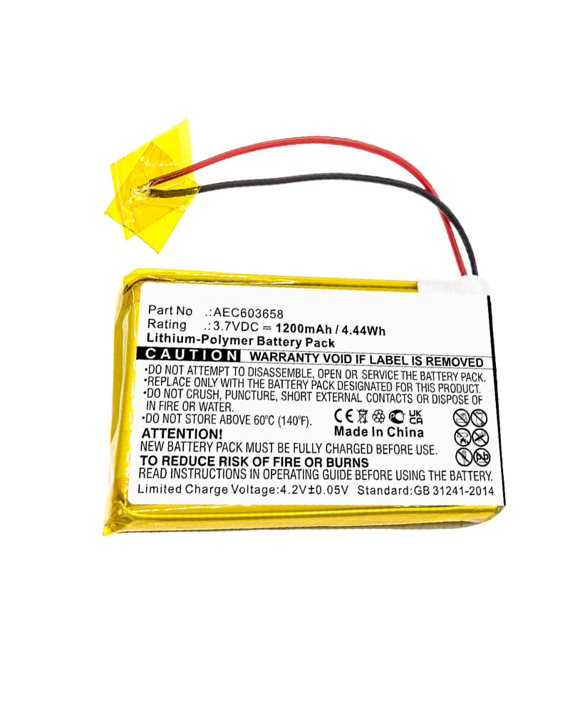 NextBatteries AEC603658 Battery - Thumbnail 2