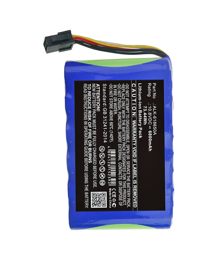 Eloik ALK-618650A ALK-80 ALK-88 Battery 6800mAh - 2