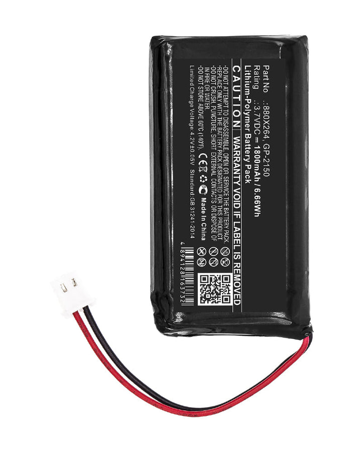 EXFO 880X264 GP103045L180R Battery 1800mAh - 2