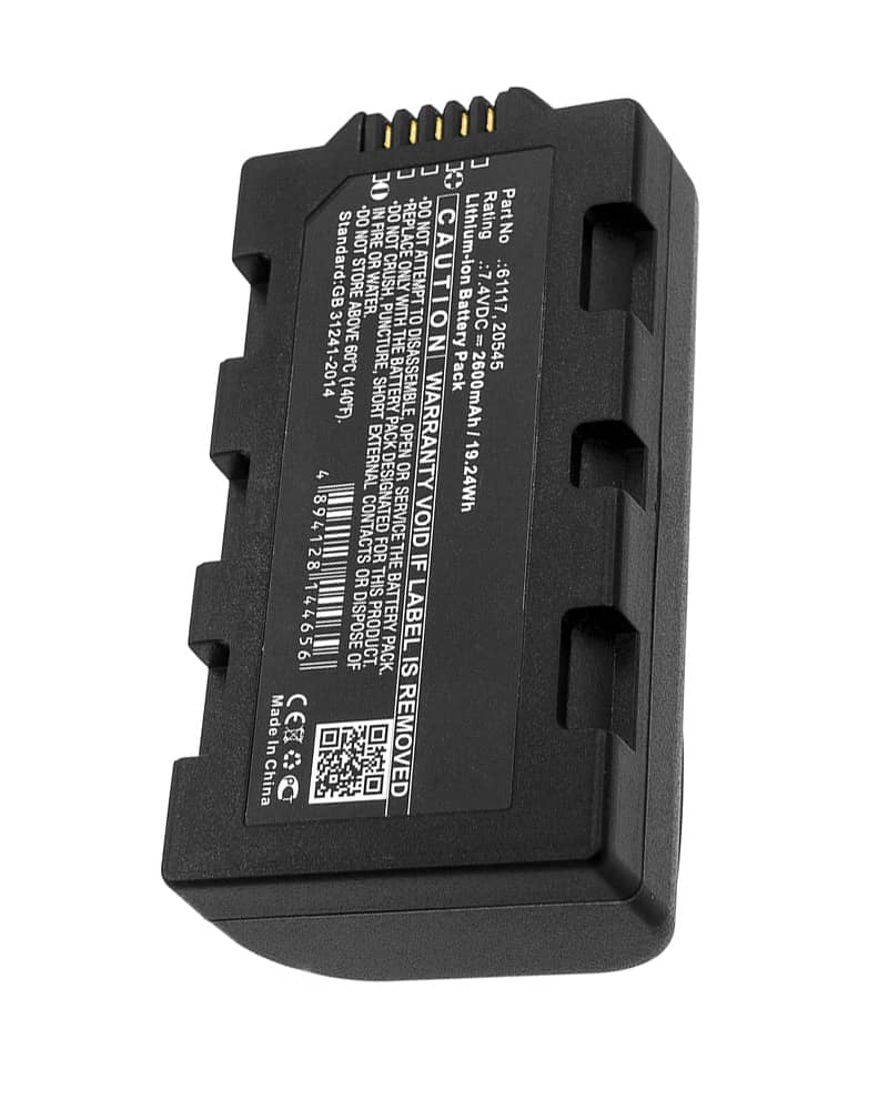 Sokkia 20545, Topcon Tesla Replacement Battery 2600mAh