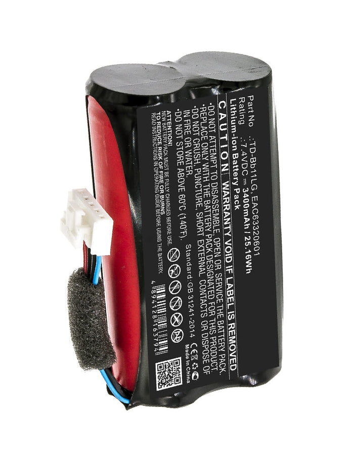 LG EAC63320601 TD-Bb11LG Battery 3400mAh