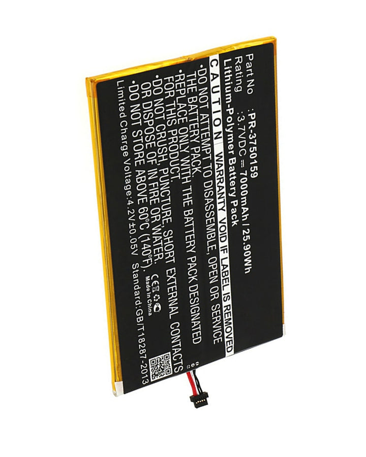 Insignia Flex 10.1 NS-15AT10 PR-3750159 Battery 7000mAh