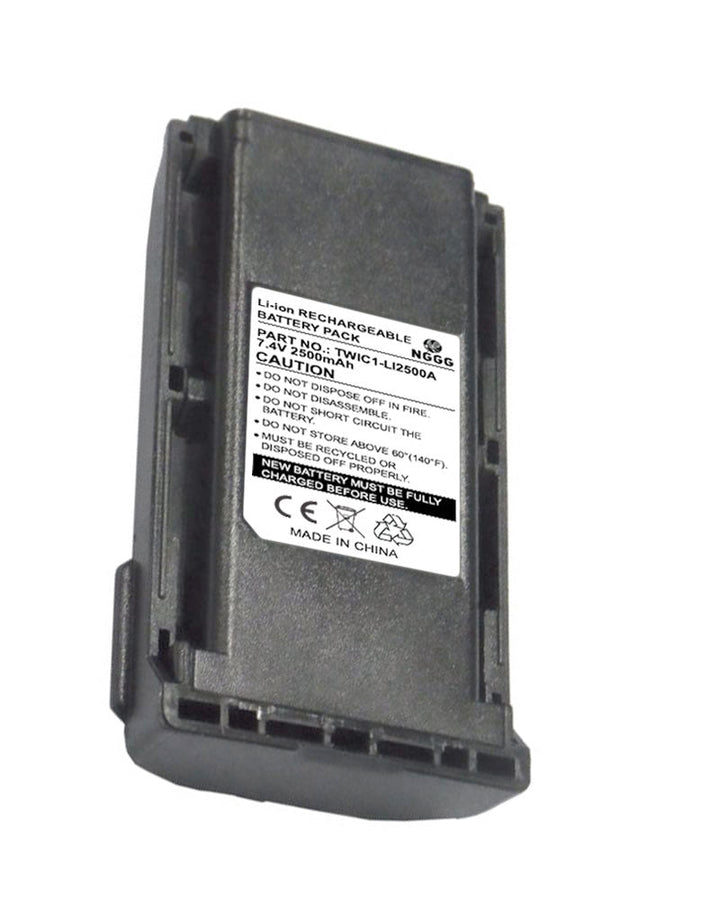Icom BP-232H 2500mAh 7.4V Two Way Radio Battery - 2