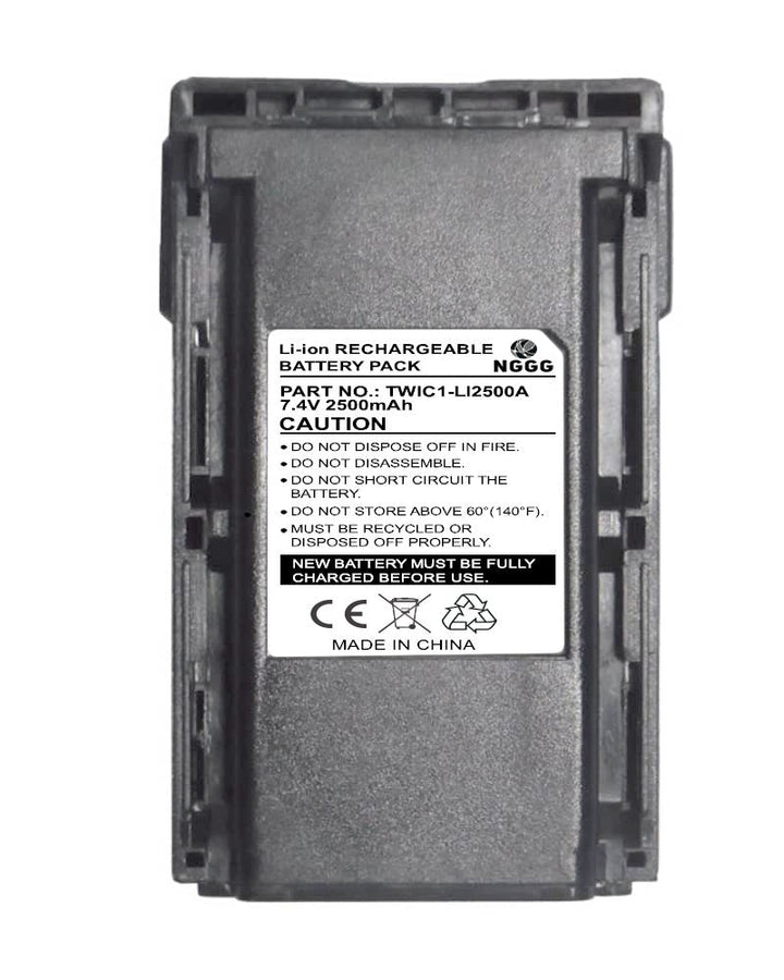 Icom BP-232H 2500mAh 7.4V Two Way Radio Battery - 3