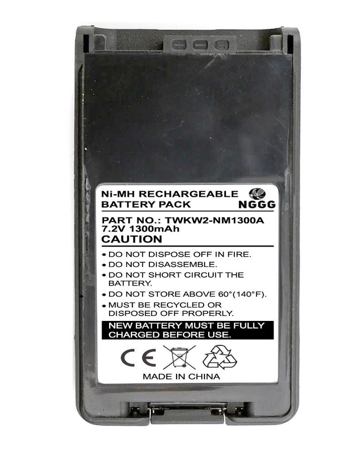 Kenwood FTH1010 1300mAh Two Way Radio Battery - 3