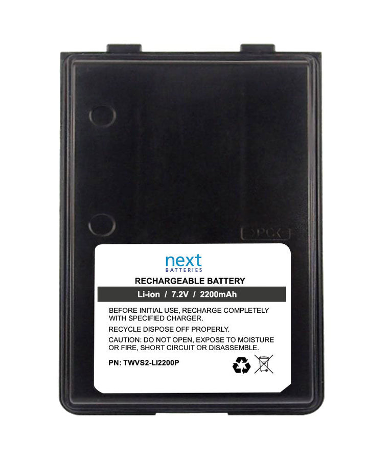 Vertex Standard VX-130 Battery 2200mAh Li-ion - 3