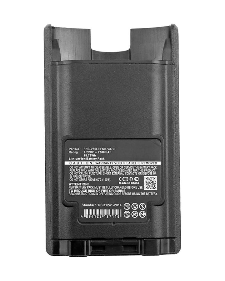 Vertex Standard FNB-V86LI Battery - 7