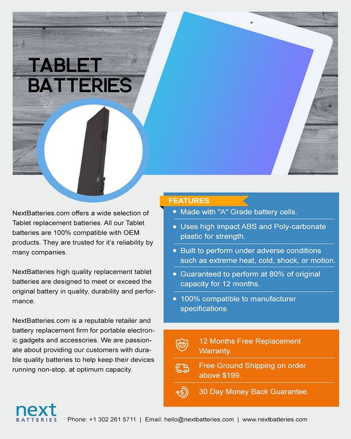 Asus C11-P05 PadFone Infinity A80 10.1 Battery 5050mAh - 4