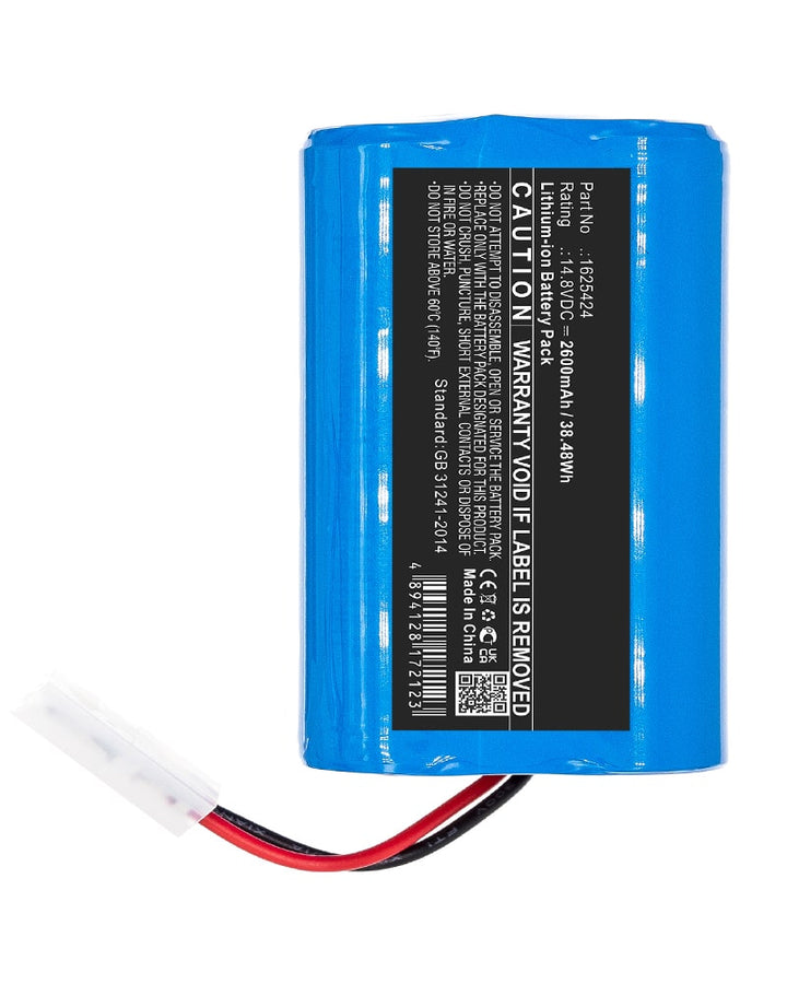 Bissell 1625424 2859 3115 Battery 2600mAh - 2