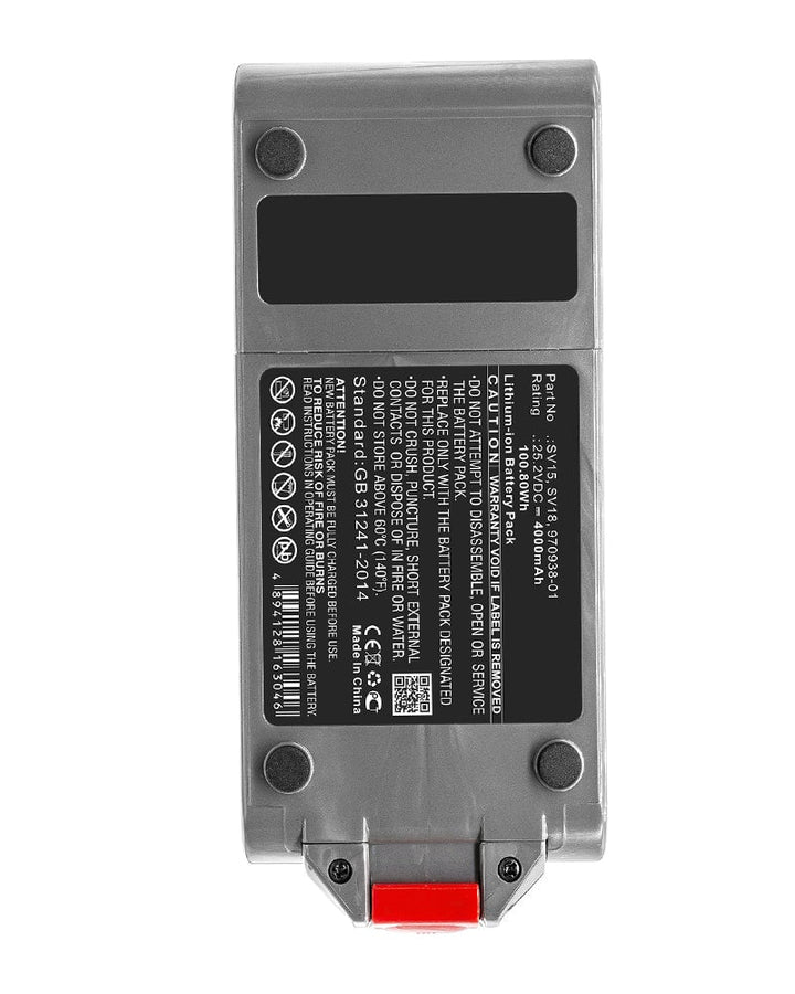 Dyson SV15 V11 Animal V11 Click-In Battery 4000mAh - 4