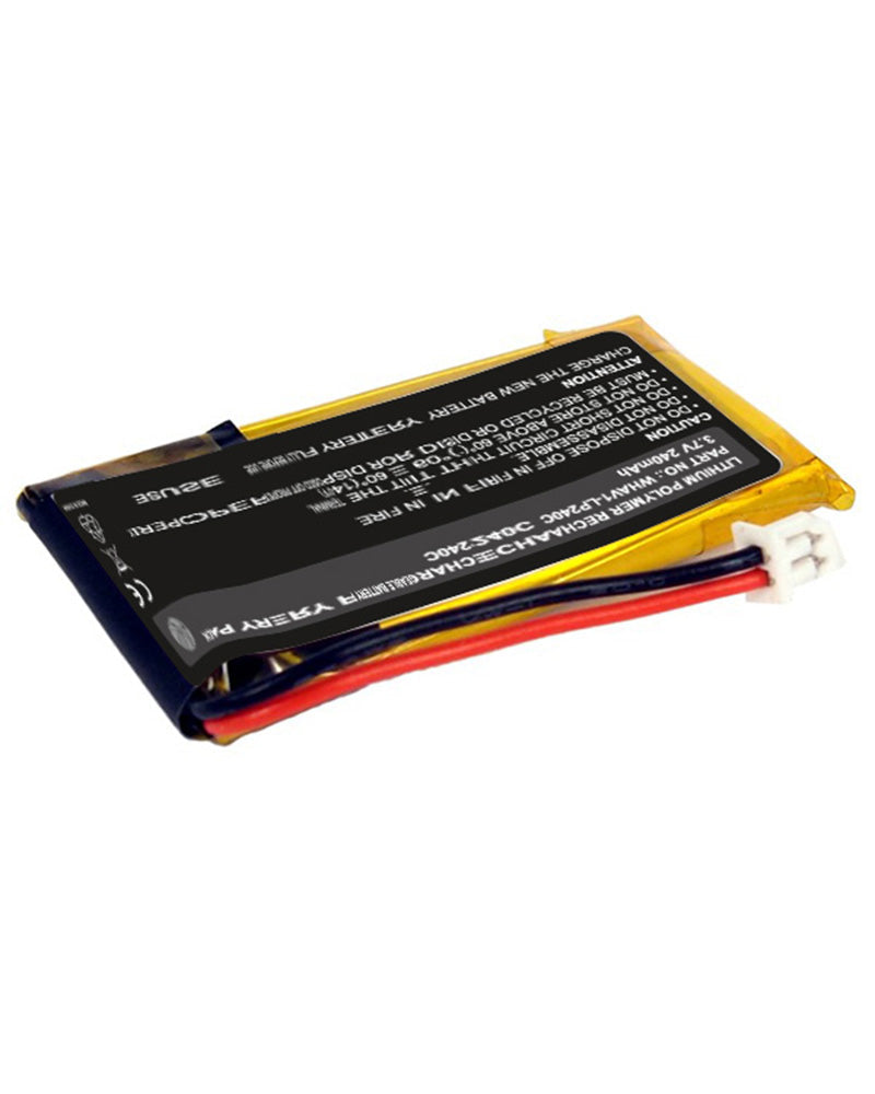 vhbw Li-polymeer batterij 300mAh (3,7V) voor hoofdtelefoon headset Plantronics Savi 410, 420, 710, 720 zoals 64327-01, 653580 o.a vhbw Li-polymeer batterij 300mAh (3,7V) voor hoofdtelefoon headset Plantronics Savi 410, 420, 710, 720 zoals 64327-01, 653580 o.a
