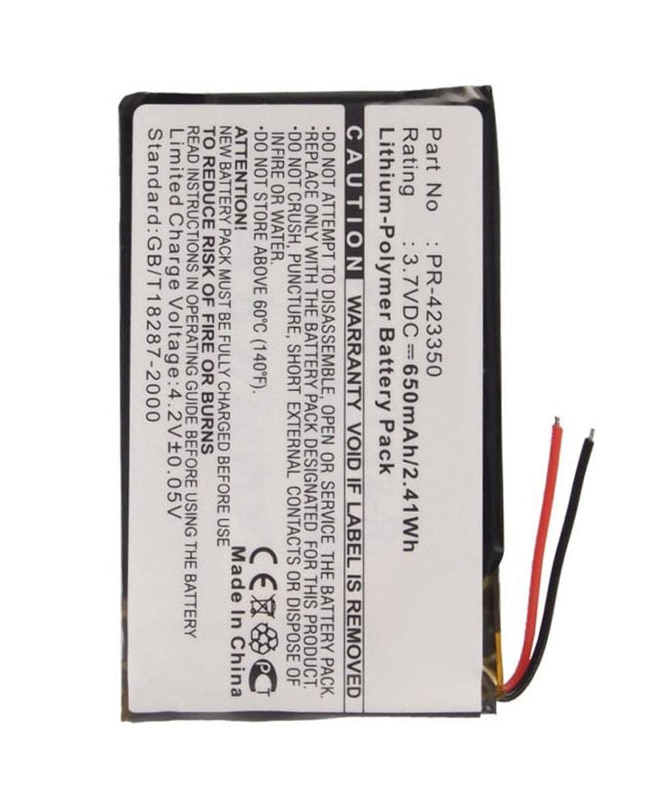 Sony MDR-DS6500 Battery - 3