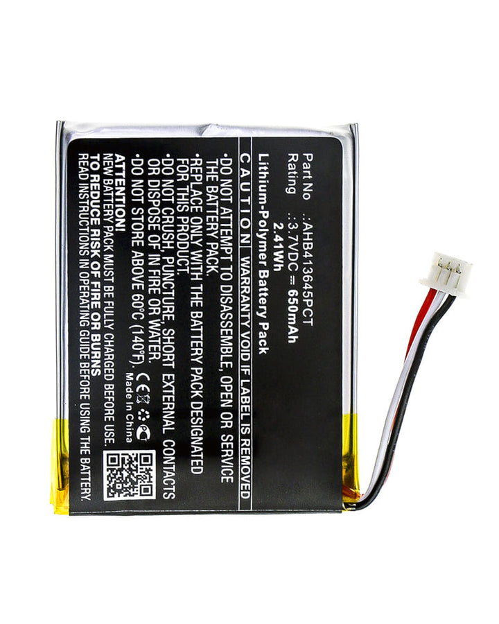 Sennheiser AHB413645PCT MB 660 Battery 650mAh - 2