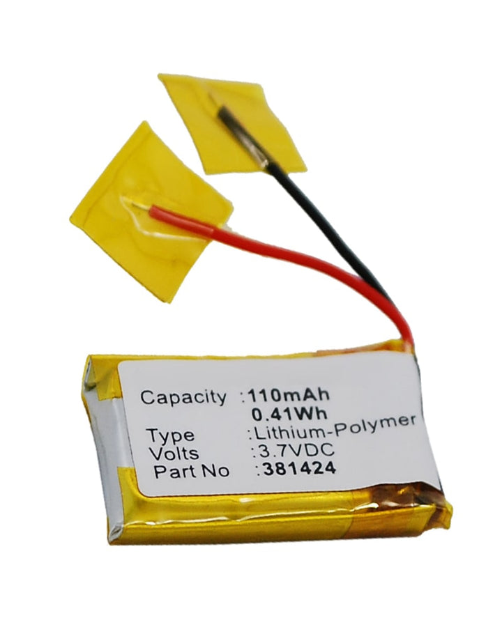 Sony 381424 AHB441623 SBH-20 Battery 110mAh