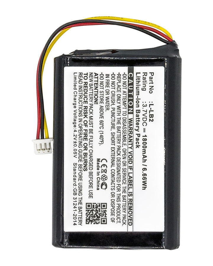 Logitech 190247-1000 L-LB2 M-RAG97 Battery 1800mAh - 2