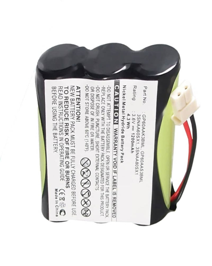 GP GP60AAS3BML Battery - 2