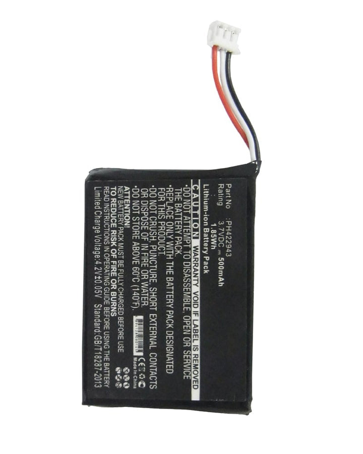 vhbw batteria compatibile con Alcatel Versatis Slim 300GE, DECT6.0 UltraSlim telefono fisso cordless (500mAh, 3,7V, Li-Ion vhbw batteria compatibile con Alcatel Versatis Slim 300GE, DECT6.0 UltraSlim telefono fisso cordless (500mAh, 3,7V, Li-Ion