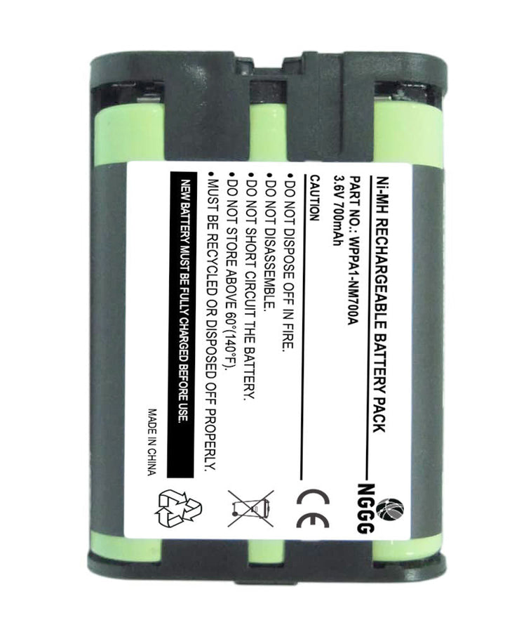Panasonic HHR-P107 700mAh Wireless Phone Battery - 3